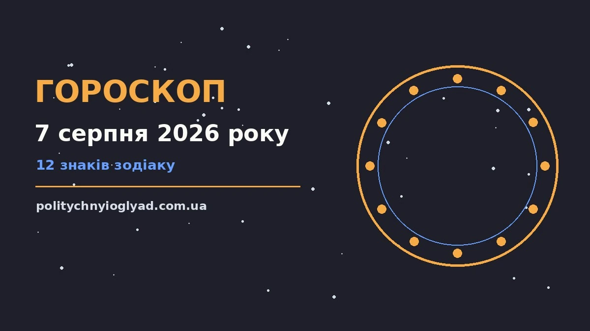 Гороскоп на 7 серпня 2026 року: ритм дня для 12 знаків для впевненого початку дня
