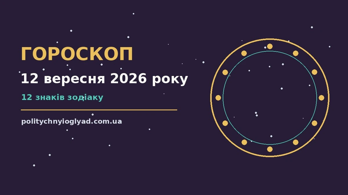 Гороскоп на 12 вересня 2026 року: ритм дня для 12 знаків для впевненого початку дня