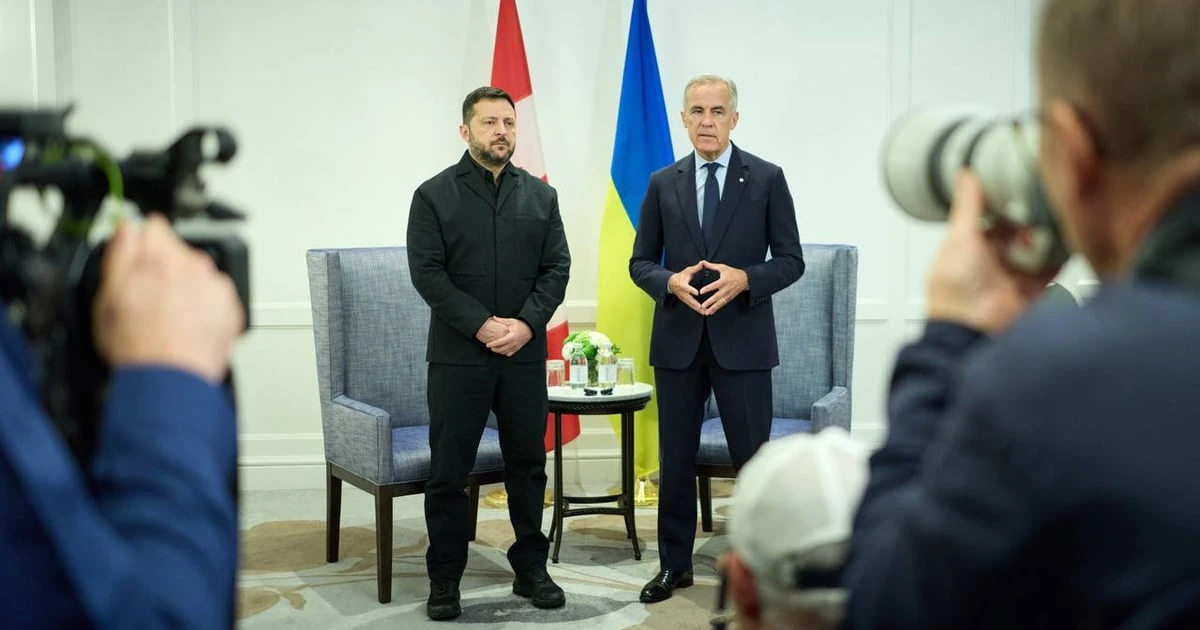 Зеленський повідомив про новий канадський пакет для ППО під час зустрічі з Карні