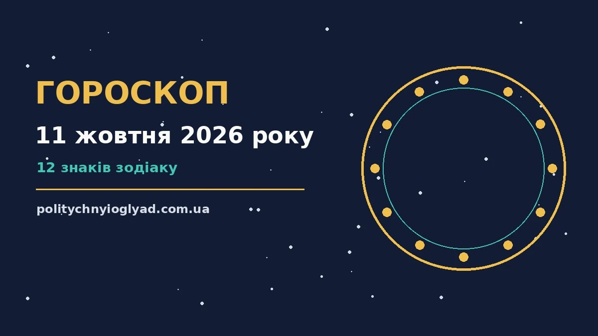Гороскоп на 11 жовтня 2026 року: ритм дня для 12 знаків для впевненого початку дня