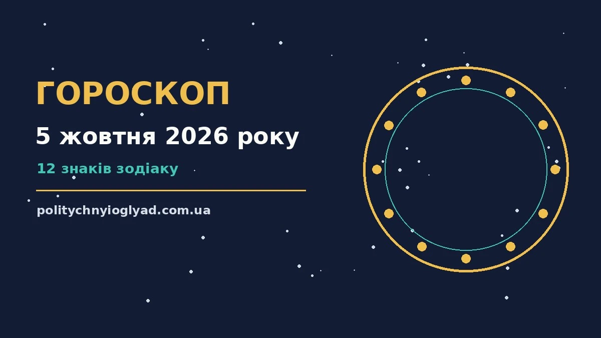 Гороскоп на 5 жовтня 2026 року: ритм дня для 12 знаків для впевненого початку дня