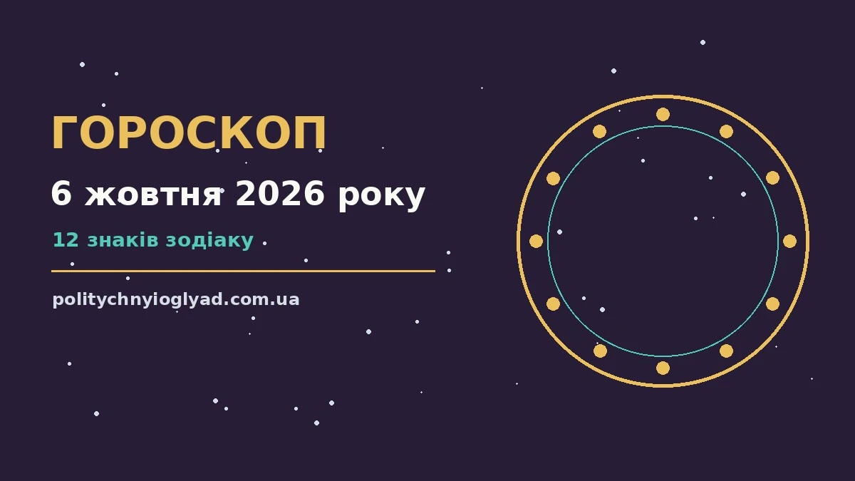 Гороскоп на 6 жовтня 2026 року: ритм дня для 12 знаків для впевненого початку дня