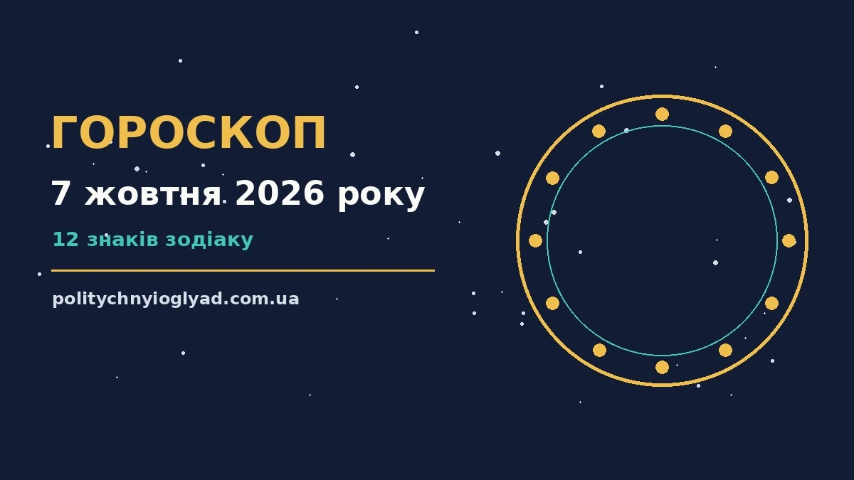 Гороскоп на 7 жовтня 2026 року: ритм дня для 12 знаків для впевненого початку дня