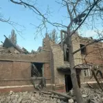 Зруйнований будинок у Краматорську внаслідок атаки 23 жовтня 2026 року