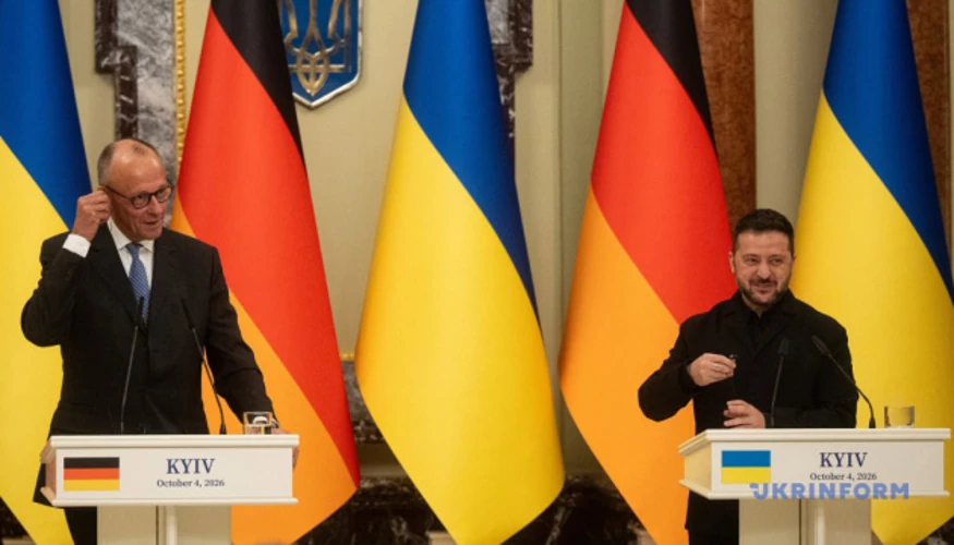 Візит Мерца до Києва 4 жовтня: крок за кроком до пакета на 1,3 млрд євро
